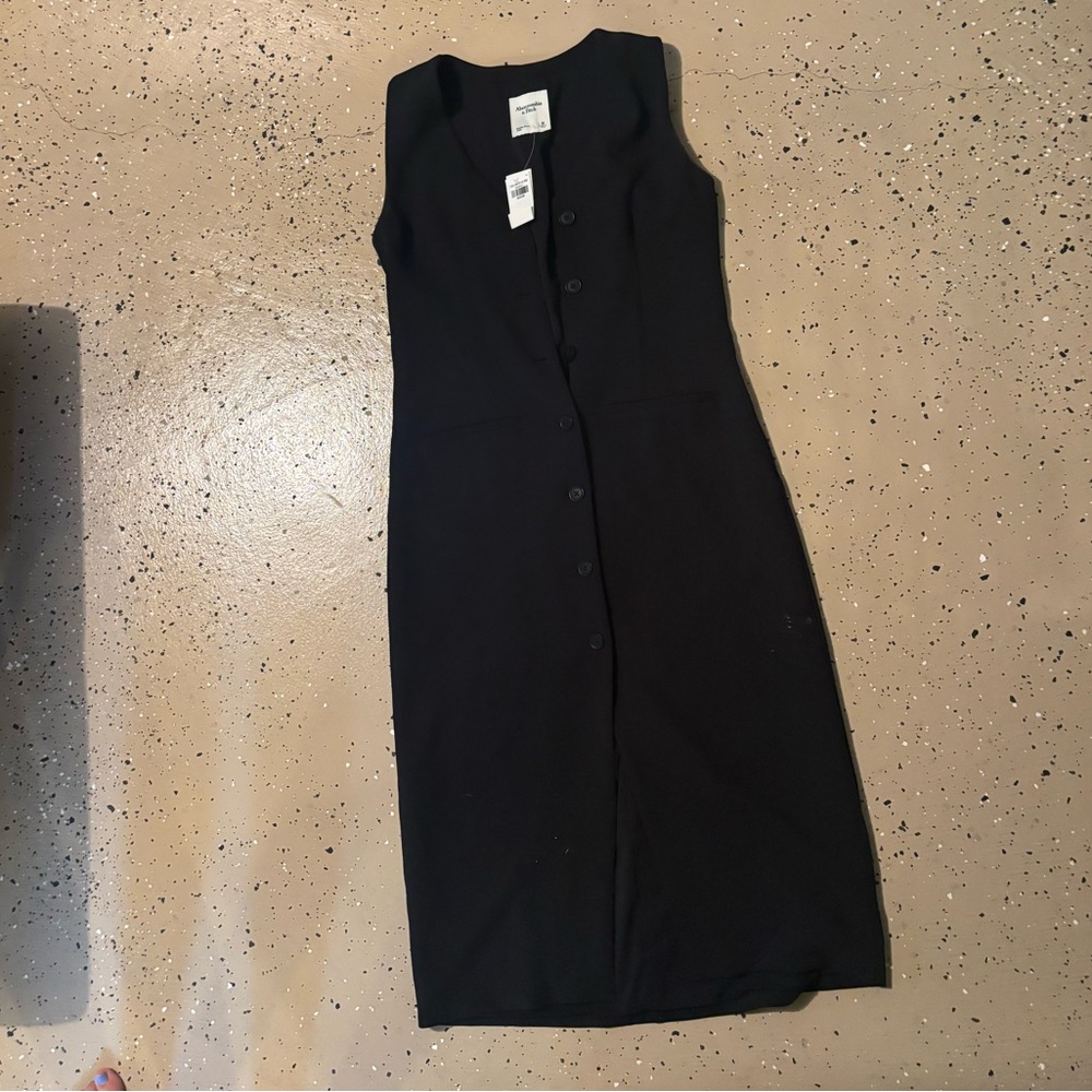 Abercrombie Button Down Midi Dress